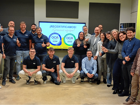 Renovamos nuestras certificaciones ISO 9001 e ISO 14001